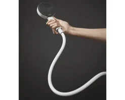 hansgrohe Brauseschlauch Isiflex Kunststoff 125 cm x 1/2 Zoll weiß matt 28272700
