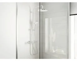hansgrohe Duschsäule inkl. Thermostat VERNIS BLEND Showerpipe 200 1jet chrom 26276000