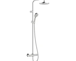 hansgrohe Duschsäule inkl. Thermostat VERNIS BLEND Showerpipe 200 1jet chrom 26276000
