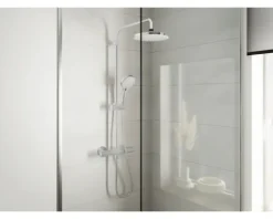 hansgrohe Duschsäule inkl. Thermostat VERNIS BLEND Showerpipe 200 1jet EcoSmart chrom 26089000