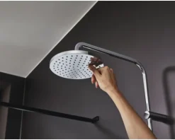 hansgrohe Duschsäule inkl. Thermostat VERNIS BLEND Showerpipe 200 1jet EcoSmart chrom 26089000