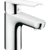 hansgrohe Waschtischarmatur LOGIS E 70 mit Zugstange chrom 71160000