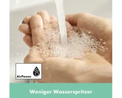 hansgrohe Waschtischarmatur mit Einhebelmischer VERNIS BLEND 100 chrom mit Zugstange 71551000