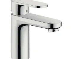 hansgrohe Waschtischarmatur mit Einhebelmischer VERNIS BLEND 100 chrom mit Zugstange 71551000