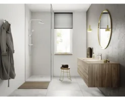hansgrohe Waschtischarmatur mit Einhebelmischer VERNIS BLEND 100 chrom mit Zugstange 71551000