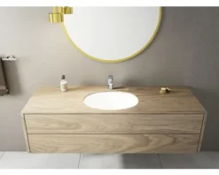 hansgrohe Waschtischarmatur mit Einhebelmischer VERNIS BLEND 100 chrom mit Zugstange 71551000