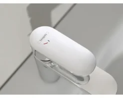 hansgrohe Waschtischarmatur mit Einhebelmischer VERNIS BLEND 100 CoolStart chrom mit Zugstange 71585000