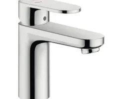 hansgrohe Waschtischarmatur mit Einhebelmischer VERNIS BLEND 100 CoolStart chrom mit Zugstange 71585000