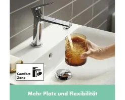 hansgrohe Waschtischarmatur REBRIS E chrom 72559000