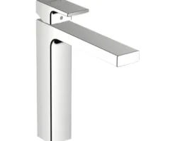 hansgrohe Waschtischarmatur VERNIS SHAPE 190 chrom mit Zugstangen-Ablaufgarnitur 71590000