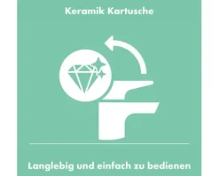 hansgrohe Waschtischarmatur VERNIS SHAPE 100 chrom mit Zugstangen-Ablaufgarnitur 71568000