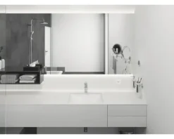 hansgrohe Waschtischarmatur VERNIS SHAPE 100 chrom mit Zugstangen-Ablaufgarnitur 71568000