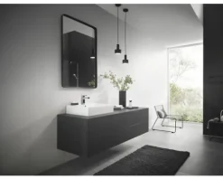 hansgrohe Waschtischarmatur VERNIS SHAPE 100 chrom mit Zugstangen-Ablaufgarnitur 71568000