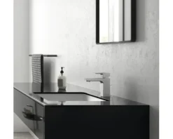 hansgrohe Waschtischarmatur VERNIS SHAPE 100 chrom mit Zugstangen-Ablaufgarnitur 71568000