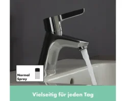 hansgrohe Waschtischarmatur WATERFORMS chrom 31559000