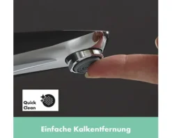 hansgrohe Waschtischarmatur WATERFORMS chrom 31559000