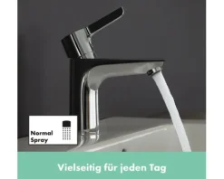 hansgrohe Waschtischarmatur WATERFORMS chrom 31574000