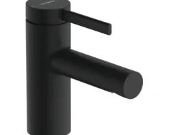 hansgrohe Waschtischarmatur ZESIS S 70 CoolStart mit Zugstange schwarz matt 74710670