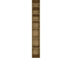 Held Möbel Seitenregal Lyon 25 cm x 180 cm x 35 cm Frontfarbe wotan eiche 814.1.3240