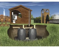 Herkules-Abwasser-Sammelgrube GARANTIA 1600 Liter mit DIBt-Zulassung