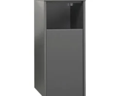 Highboard Pelipal xpressline 3261 grau mit Glasfront BxHxT 30 x 72 x 33 cm