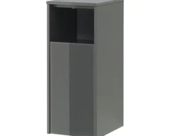 Highboard Pelipal xpressline 3261 grau mit Glasfront BxHxT 30 x 72 x 33 cm