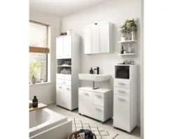 Hängeschrank Palermo BxHxT 59,8 x 70,8 cm x 20,5 cm Frontfarbe weiß