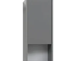 Hängeschrank Pelipal xpressline 3261 grau mit Glasfront BxHxT 30 x 70 x 16 cm