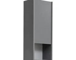 Hängeschrank Pelipal xpressline 3261 grau mit Glasfront BxHxT 30 x 70 x 16 cm