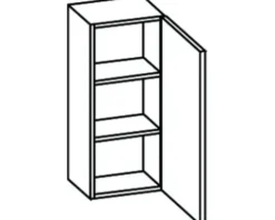 Hängeschrank pelipal Piolo Breite 30 cm weiß zerlegt