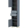 Hochschrank Möbelpartner Bjarne BxHxT 40.3x180.6x33.1 cm fjord