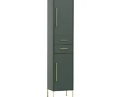 Hochschrank Möbelpartner Kent BxHxT 40,5 x 184,3 cm x 33,1 cm Frontfarbe grün