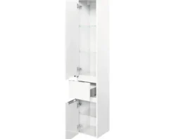 Hochschrank pelipal Xpressline 4035 Breite 30 cm weiß mit Grifffuge