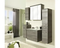 Hochschrank pelipal Alika Breite 30 cm graphit Struktur quer zerlegt