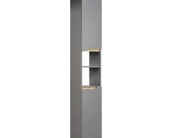 Hochschrank pelipal Capri 185,5 x 30 cm Quarzgrau