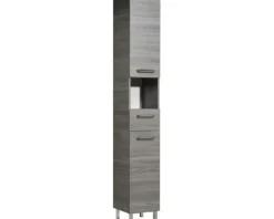 Hochschrank pelipal Heidelberg Sangallo Grau breite 30 cm
