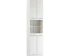 Hochschrank pelipal Trier Breite 195,5 x 50 x 33 cm weiß zerlegt