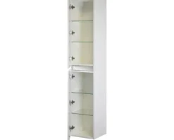 Hochschrank Sanox Frozen Frontfarbe weiß hochglanz BxHxT 35 x 170 x 35 cm