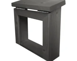 Holzgehäuse Karibu 340 x 318 für Steuergerät terragrau