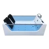 Home Deluxe - Whirlpool Badewanne - ATLANTIC XL - Maße: 180 x 120 x 60 cm - inkl. Heizung, Massagefunktion und kompl. Zubehör I Wanne für 2 Personen, Indoor Pool