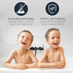 Homerella Badewannenmatte rutschfest Hautsensitiv 88x39cm, INKL. AUFHÄNGUNG | Antirutschmatte Badewanne | Duschmatte schimmelresistent & maschinenwaschbar | Badematte rutschfest