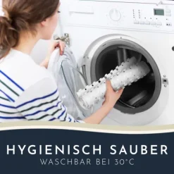 Homerella® Badewannenmatte rutschfest 100% inkl. 2 Haken zum Aufhängen 100x40cm - Antirutschmatte Badewanne hautsensitiv & schimmelresistent - Badematte rutschfest maschinenwaschbar