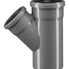 HT-EA Einfachabzweig 45° DN110/90 mm