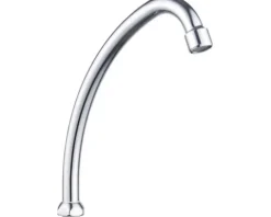 HU-Rohrauslauf SUBRA 200 mm ¾" verchromt