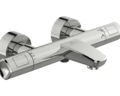 Ideal Standard Badewannenarmatur mit Thermostat CERATHERM T100 chrom A7238AA