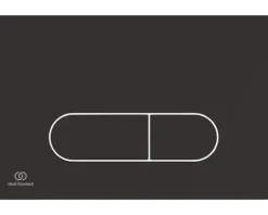 Ideal Standard Betätigungsplatte Oleas Platte schwarz matt / Taster schwarz matt R0115A6