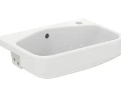 Ideal Standard Halbeinbau-Becken i.life S 50 x 36 cm weiß glänzend T458801