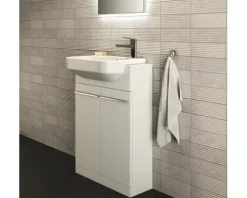 Ideal Standard Halbeinbau-Becken i.life S 50 x 36 cm weiß glänzend T458801