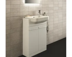 Ideal Standard Halbeinbau-Becken i.life S 50 x 36 cm weiß glänzend T458801