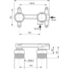 Ideal Standard Unterputz Grundkörper CERALINE CERAFINE O A1313NU